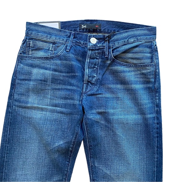 3x1 Mens M5 Slim Selvedge Jean Wythe NWT - Picture 2 of 7